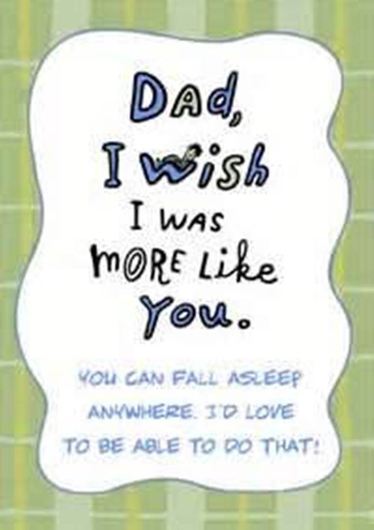 Dad I Wish I Was More Father Birthday Wishes