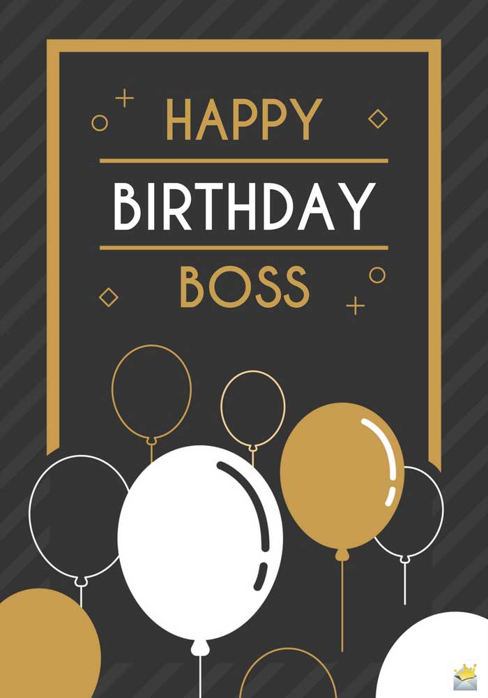 Happy Birthday Boss Balloons Boss Birthday Wishes