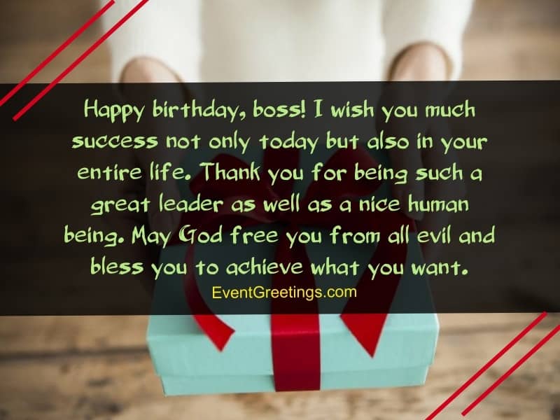 Happy Birthday Boss I Wish Boss Birthday Wishes