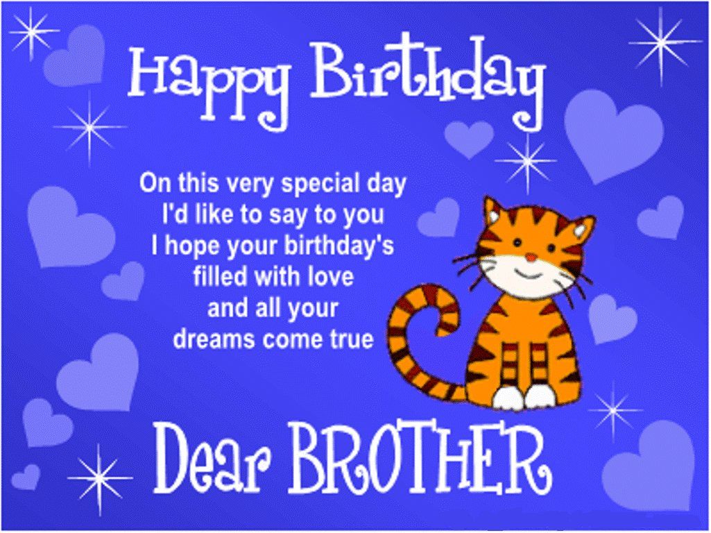 Happy Birther On This Very Brother Birthday Wishes