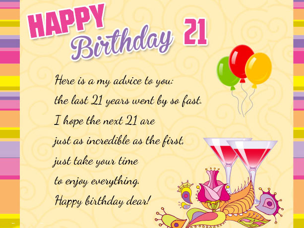 Here Is A My Advice To You Daughter Birthday Wishes