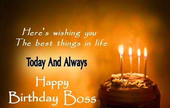 Heres Wishing You The Best Boss Birthday Wishes