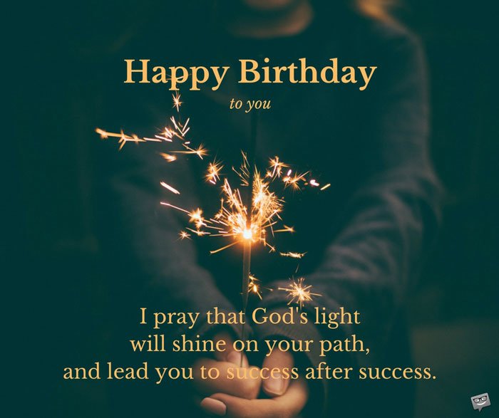 I Pray That Gods Light Boyfriend Birthday Wishes