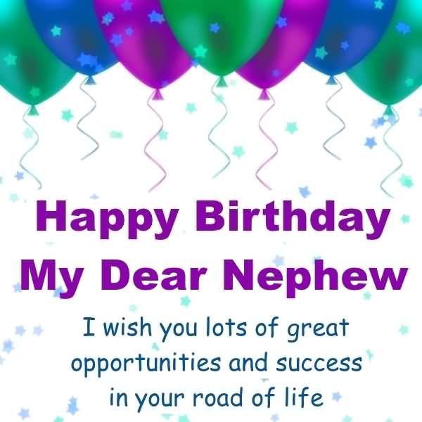 I Wish You Lots Of Nephew Birthday Wishes