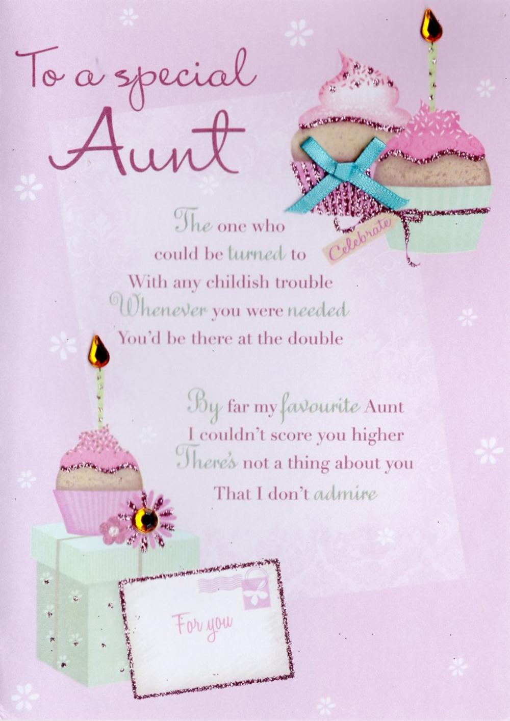 The One Who Could Be Aunt Birthday Wishes