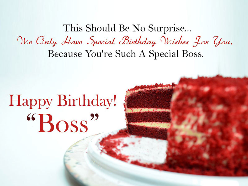 This Should Be No Surprise Boss Birthday Wishes