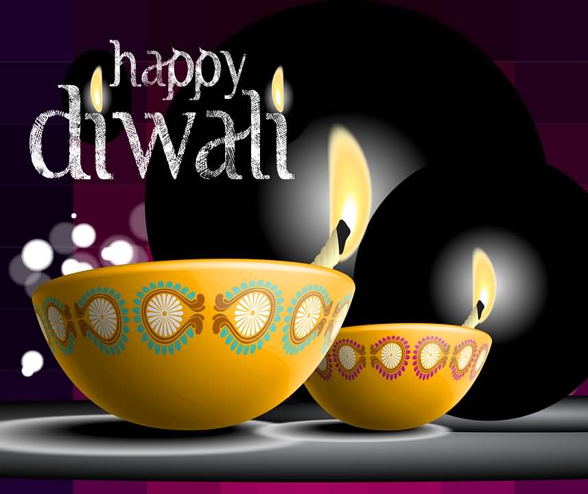 Cute Happy Diwali Diya Happy Diwali Wishes