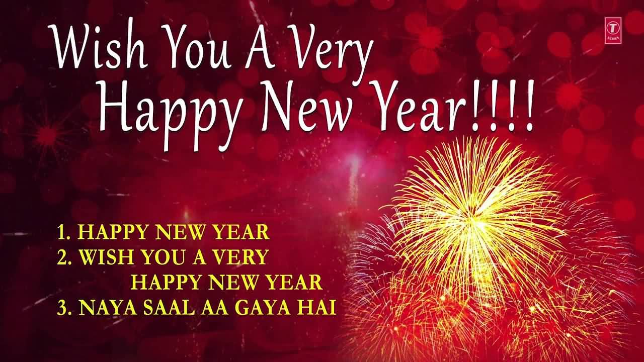 Naya Saal Aa Gaya Happy New Year Wishes